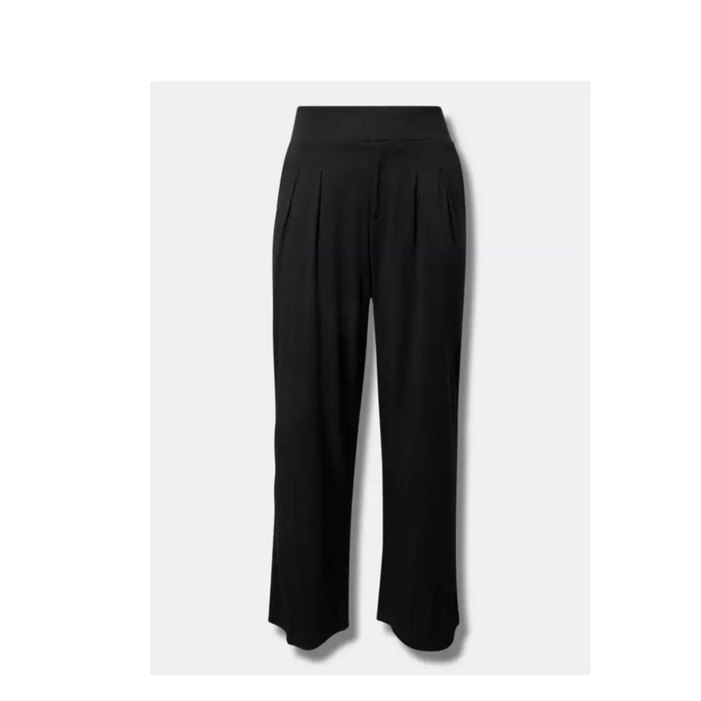 Torrid Wide Leg Stretch Challis High-Rise Pant